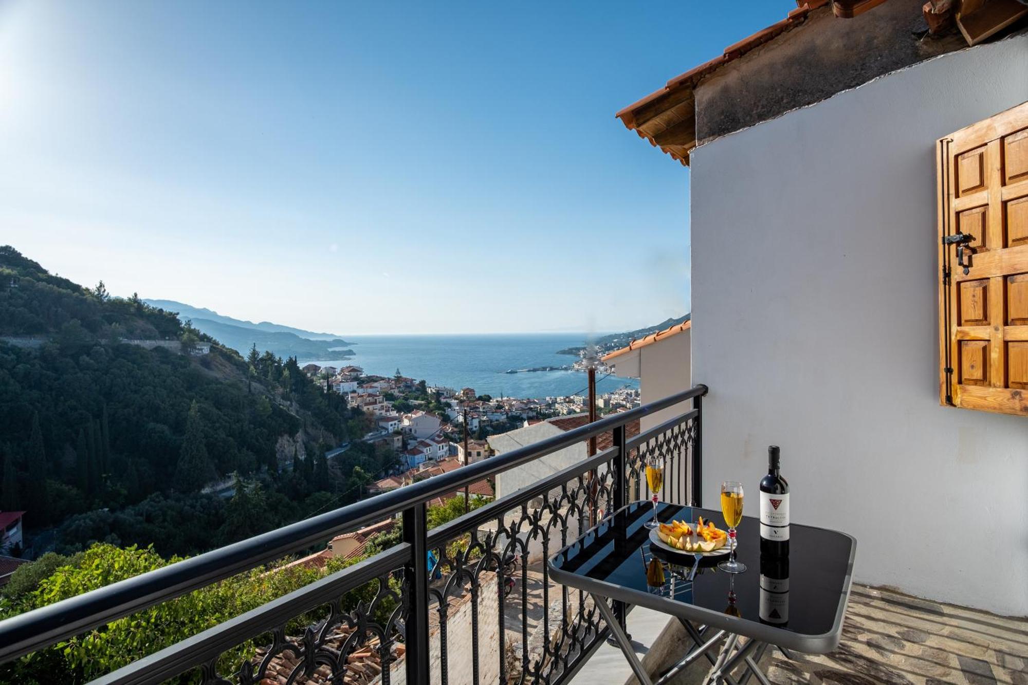 Billy'S Stonehouse Villa Samos Town Kamer foto
